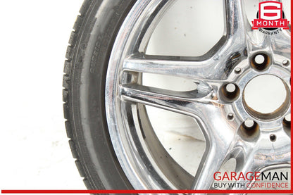 03-12 Mercedes R230 SL550 SL65 AMG Rear Wheel Tire Rim 9.5Jx18H2 ET33 OEM