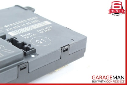 07-09 Mercedes W211 E350 E63 AMG Rear Right Door Control Module 2118703485 OEM