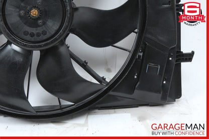 08-18 Mercedes C300 C250 E350 Engine Radiator Cooling Fan Shroud Motor Assembly