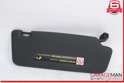 14-17 Audi Q5 SQ5 Front Left Driver Side Sun Visor Sunvisor Black 8U0857551F OEM