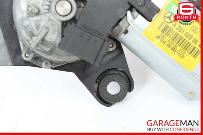 06-19 Mercedes X164 GL450 R350 Rear Glass Windshield Wiper Motor OEM