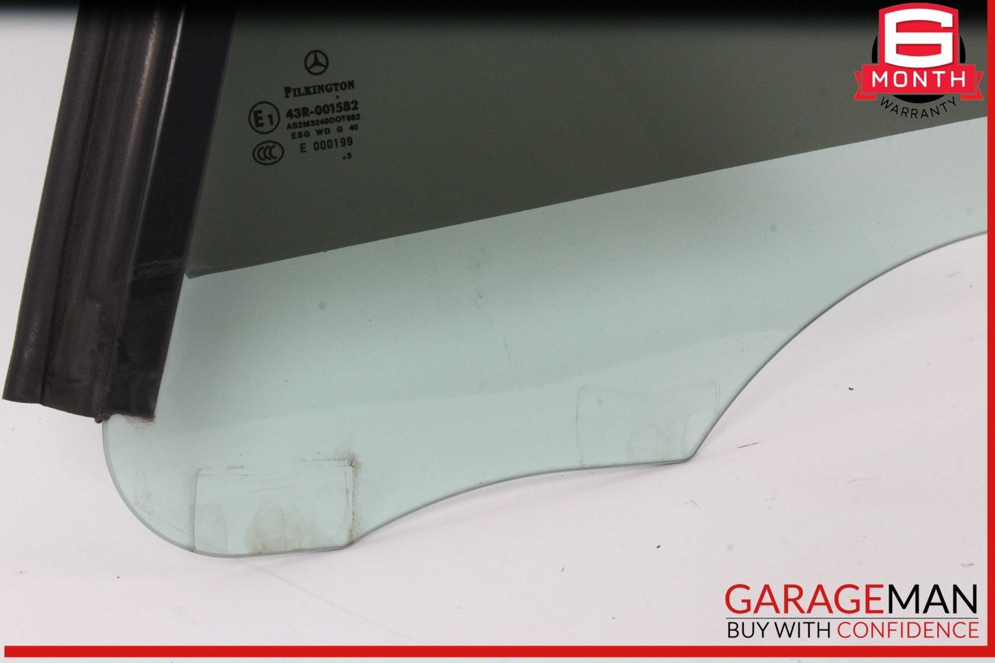 12-20 Mercedes R172 SLK250 SLK350 Rear Left Driver Side Quarter Window Glass OEM