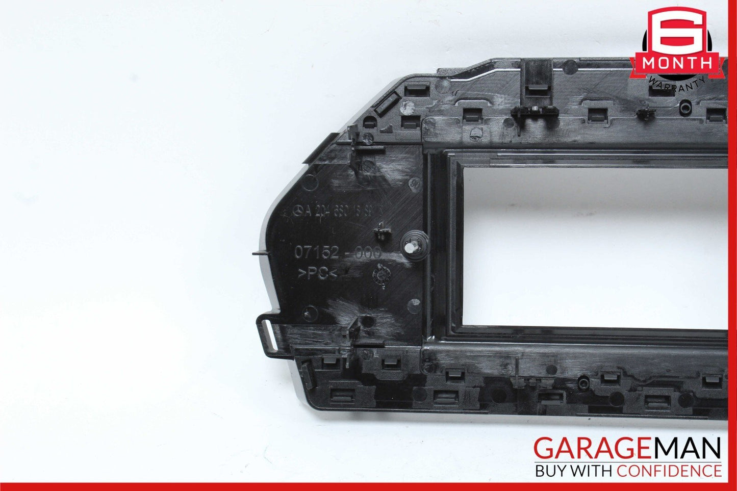 10-12 Mercedes X204 GLK350 Dashboard Screen Display Trim Cover Black OEM