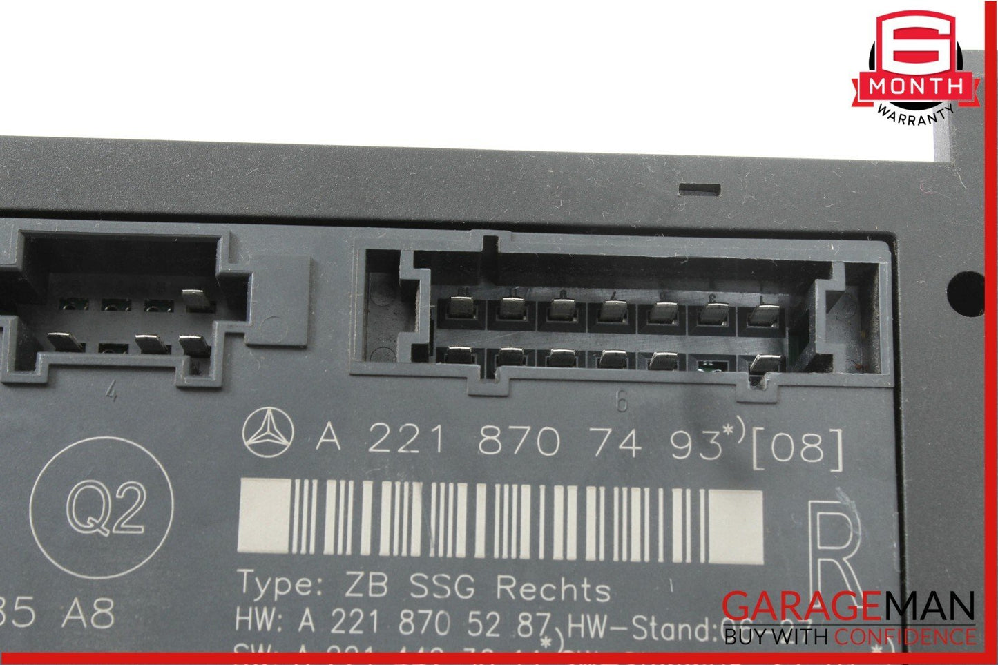 07-13 Mercedes W221 S500 S400 Front Right Under Seat Computer Control Module OEM