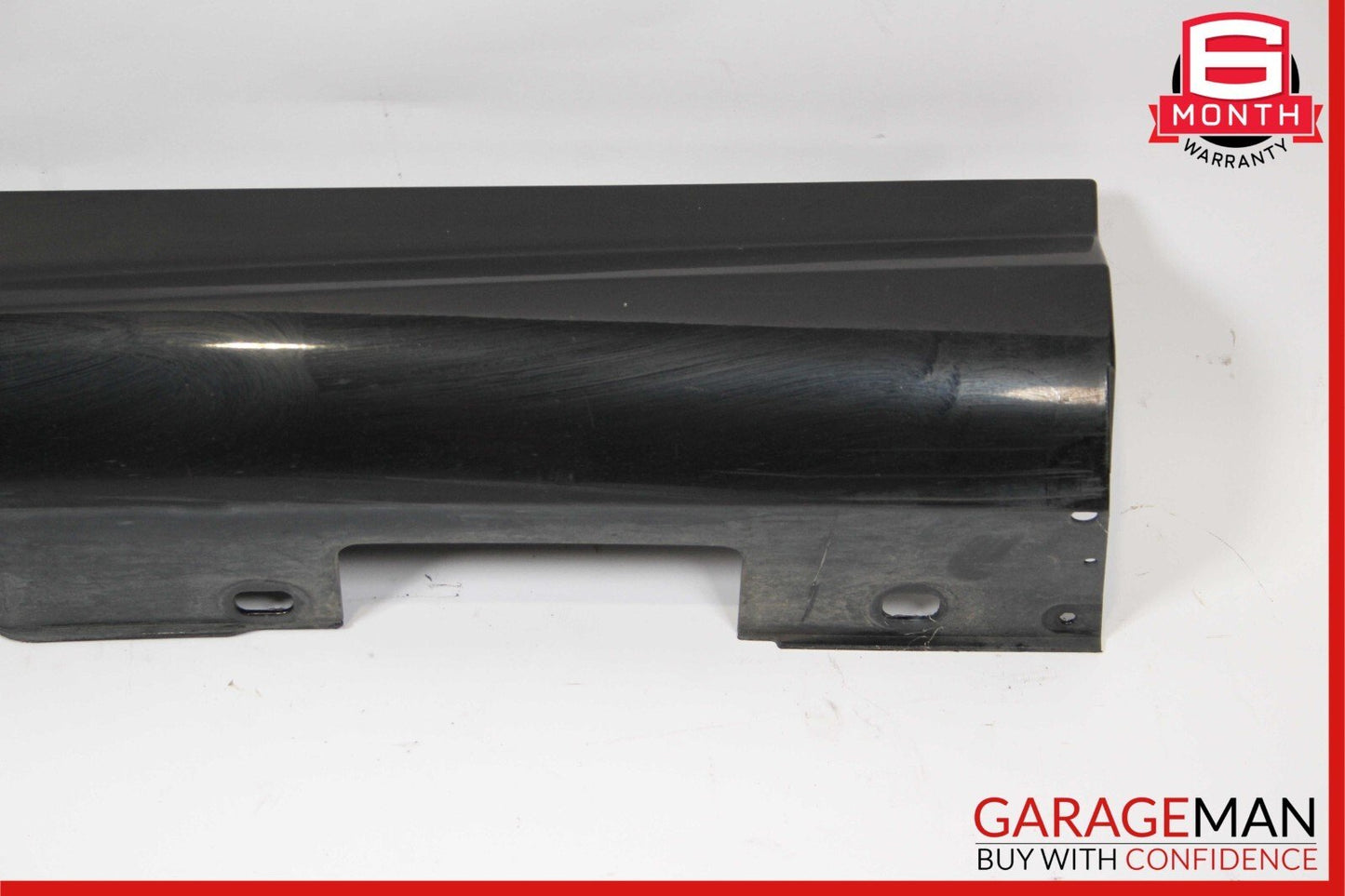 08-14 Mercedes W204 C300 AMG Sport Sedan Left Side Skirt Moulding Obsidian Black