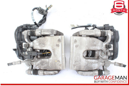 15-21 Mercedes W213 E300 C350e Rear Left & Right Side Brake Caliper Set of 2 OEM