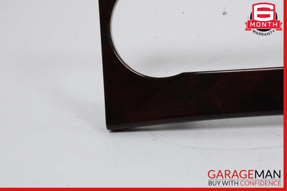 08-14 Mercedes W204 C280 C300 A/C Climate Control Switch Trim Bezel Cover Wood