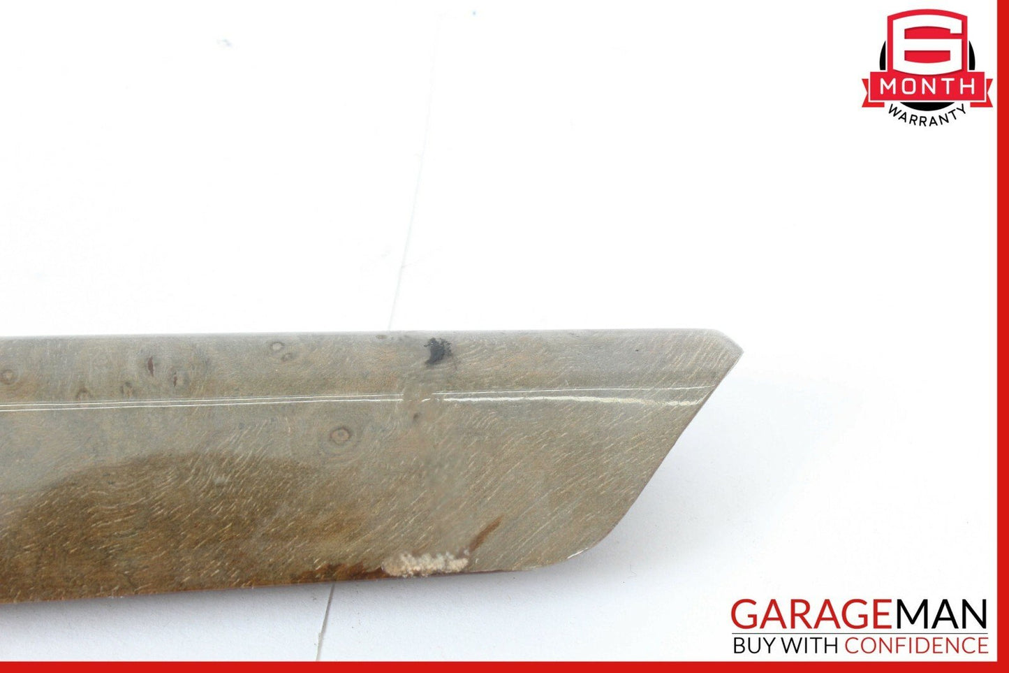 10-16 Mercedes W212 E350 E400 E500 Left Side Center Console Trim Strip Wood OEM