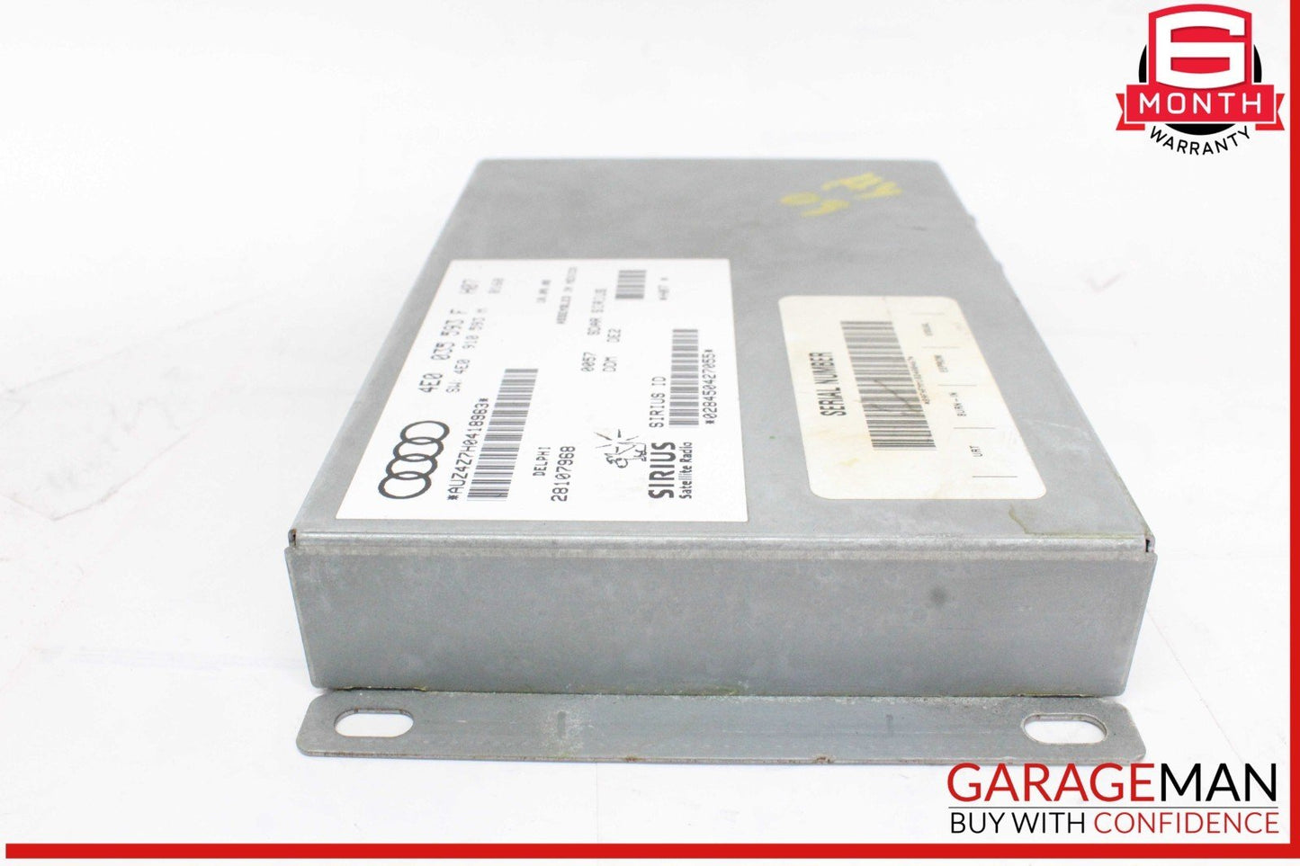09-12 Audi A4 A5 S4 S5 Sirius Satellite Radio Receiver 4E0035593F OEM