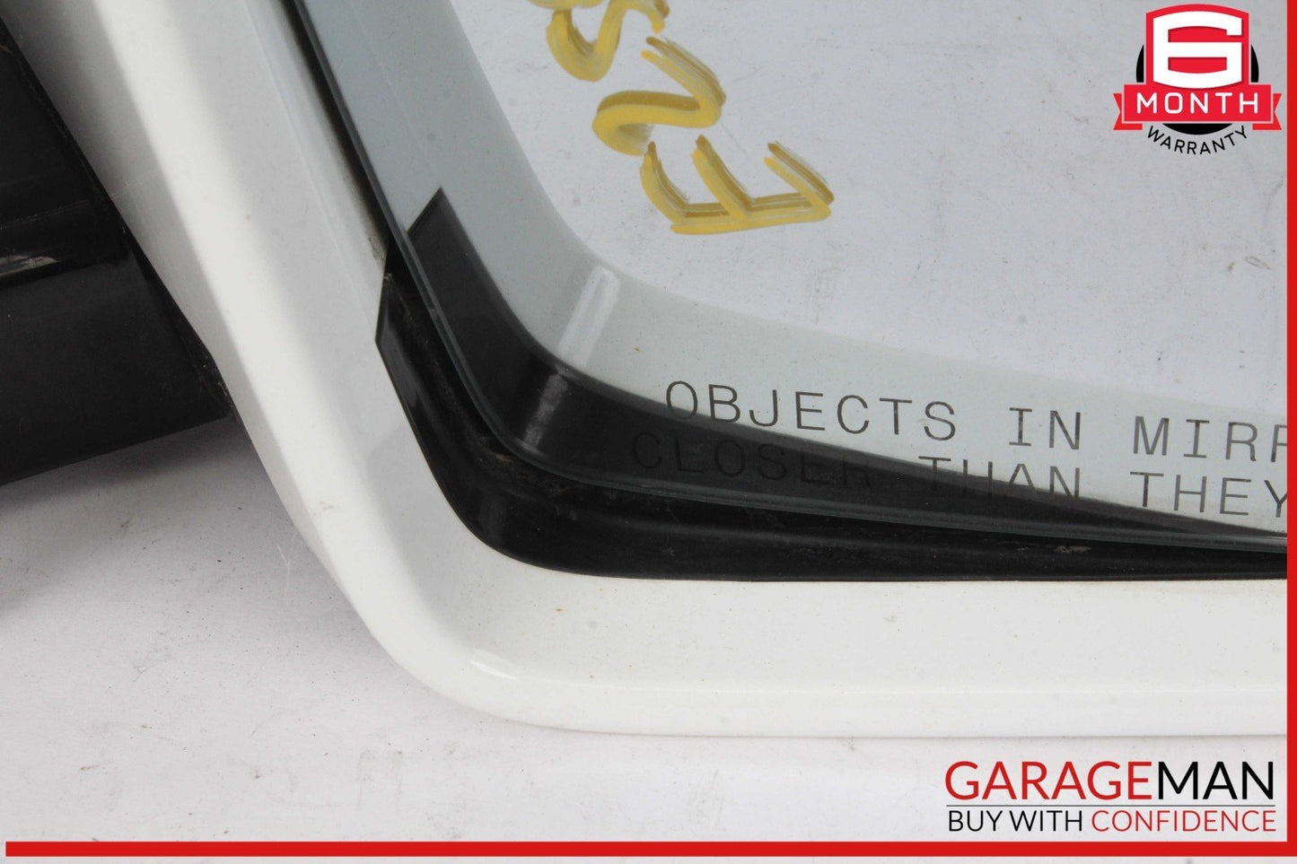 14-16 Mercedes W212 E250 Front Right Side Door Rear View Mirror w/ Blind Spot