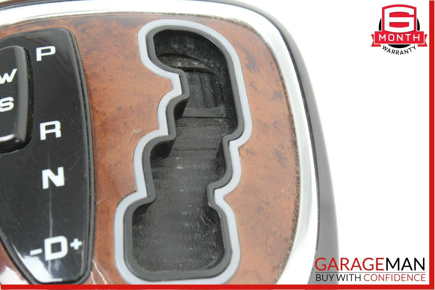 00-06 Mercedes W220 S600 S430 Gear Shifter Bezel Trim Indicator Wood OEM