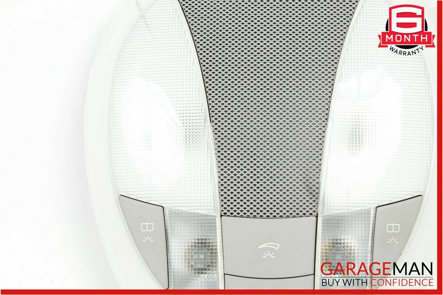 03-11 Mercedes CLS500 E350 Rear Overhead Dome Light Lamp Reading Map Gray