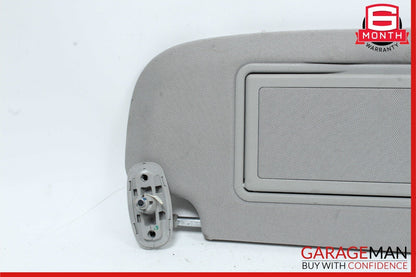 Mercedes W221 S550 Front Right Sun Visor Shade Sunvisor Grey Suede OEM