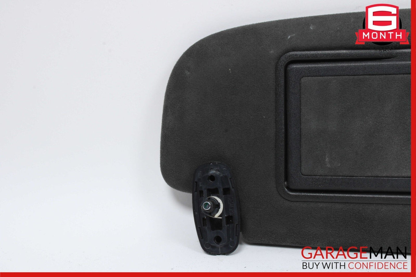 07-14 Mercedes CL550 S63 AMG Front Right Sun Visor Shade Sunvisor Suede Black