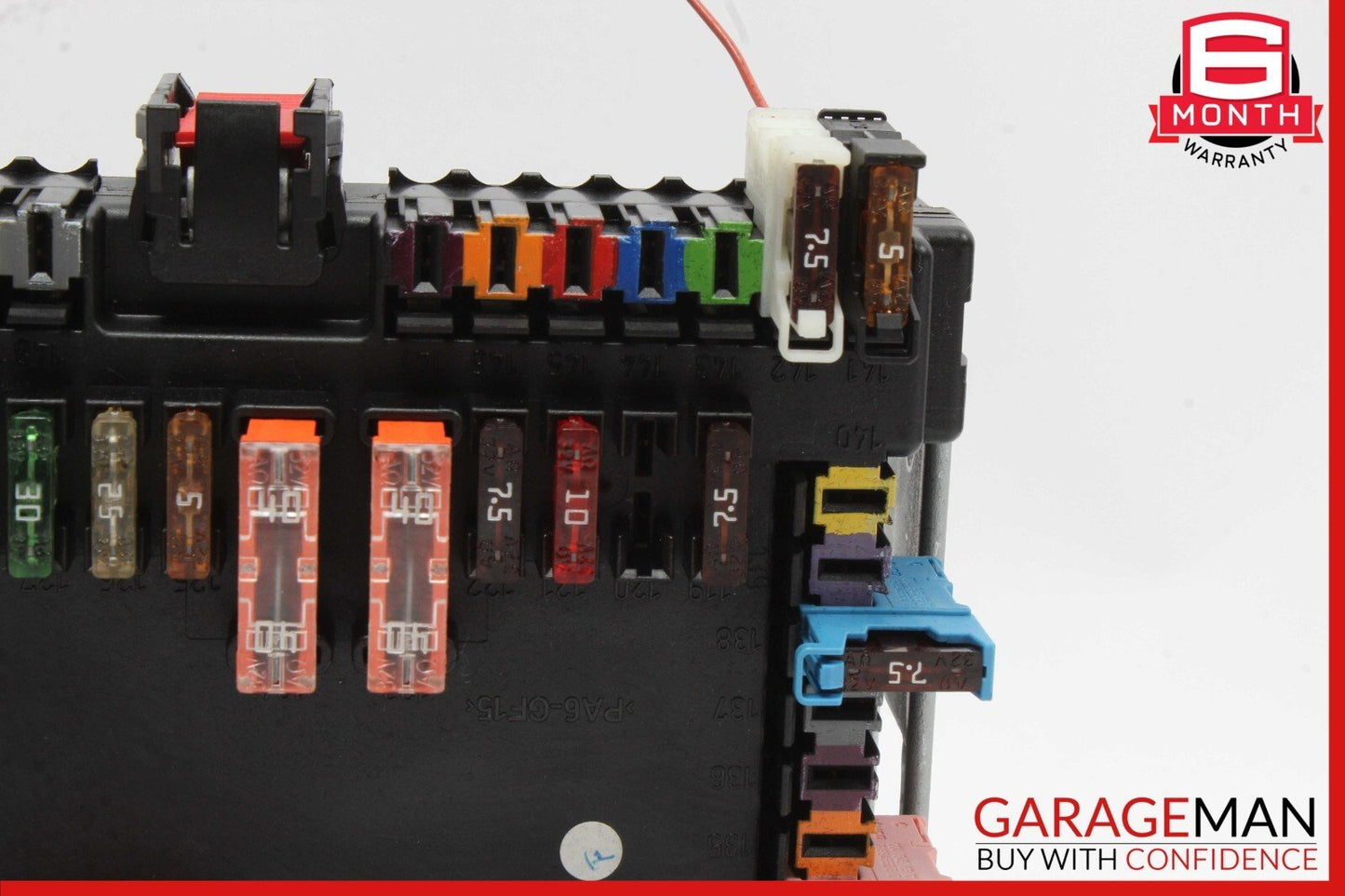 07-09 Mercedes W221 S550 CL550 S400 Rear Trunk Fuse Box Module 2215406450 OEM