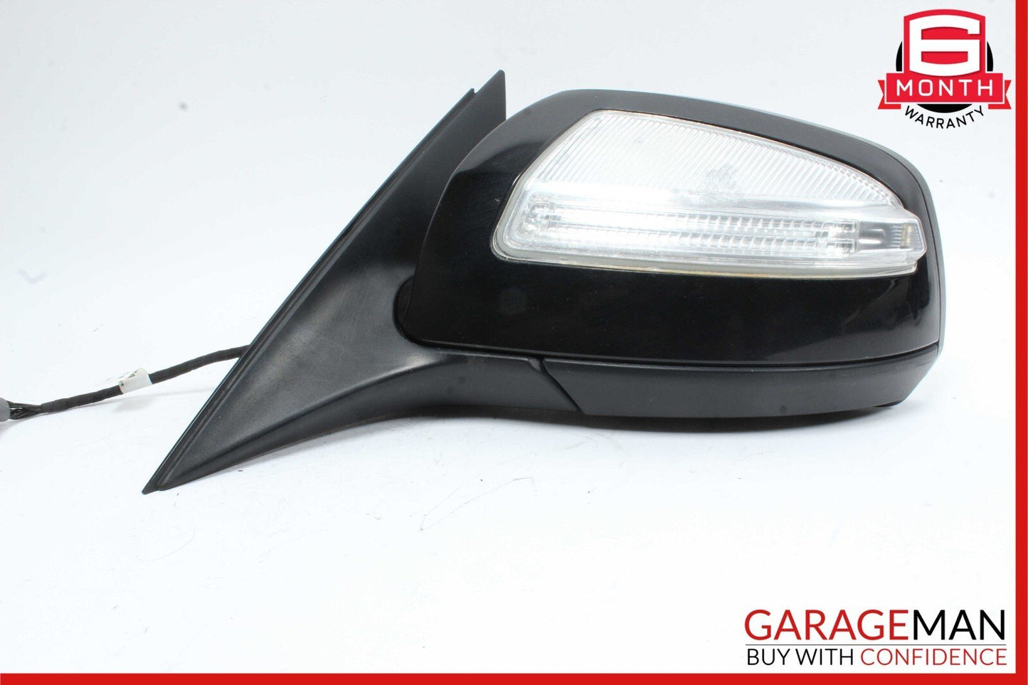 08-09 Mercedes W204 C300 4MATIC Front Left Side Mirror Rear View Door Black