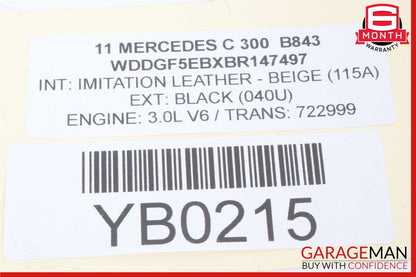 10-17 Mercedes W204 C300 CLS500 Sirius Satellite Radio Receiver Module Unit OEM