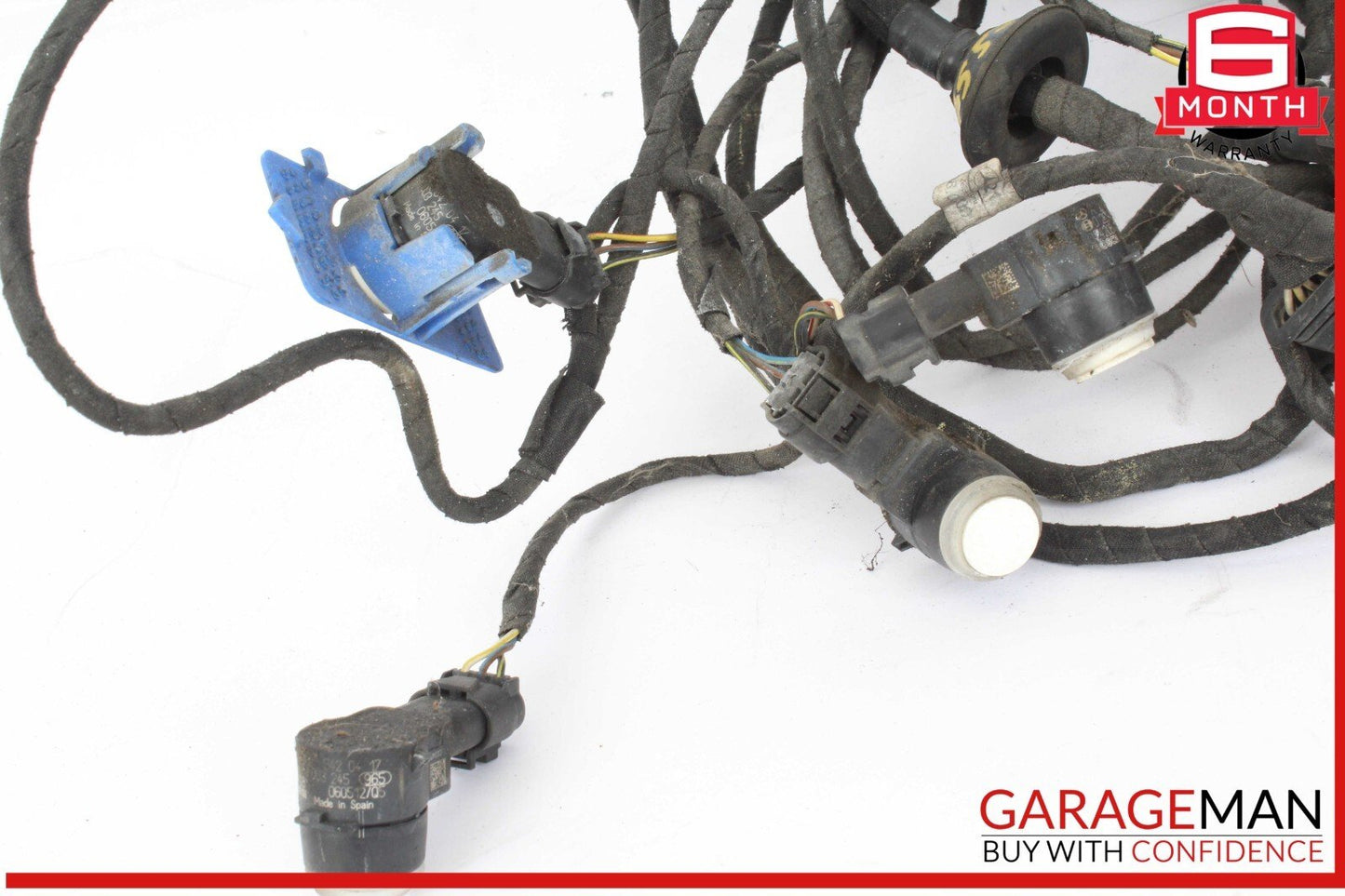 07-09 Mercedes W221 S550 S450 Rear Bumper Parking Sensor Wire Harness PDC Assy