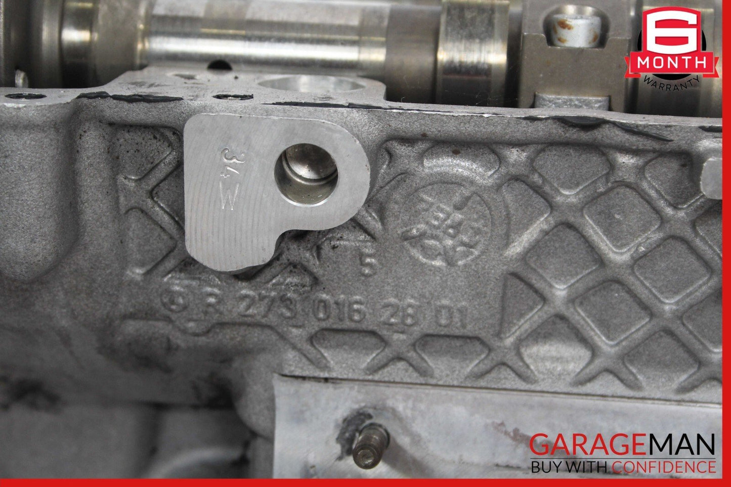 07-09 Mercedes W221 S550 Left Side Engine Cylinder Head Assembly 2730162801