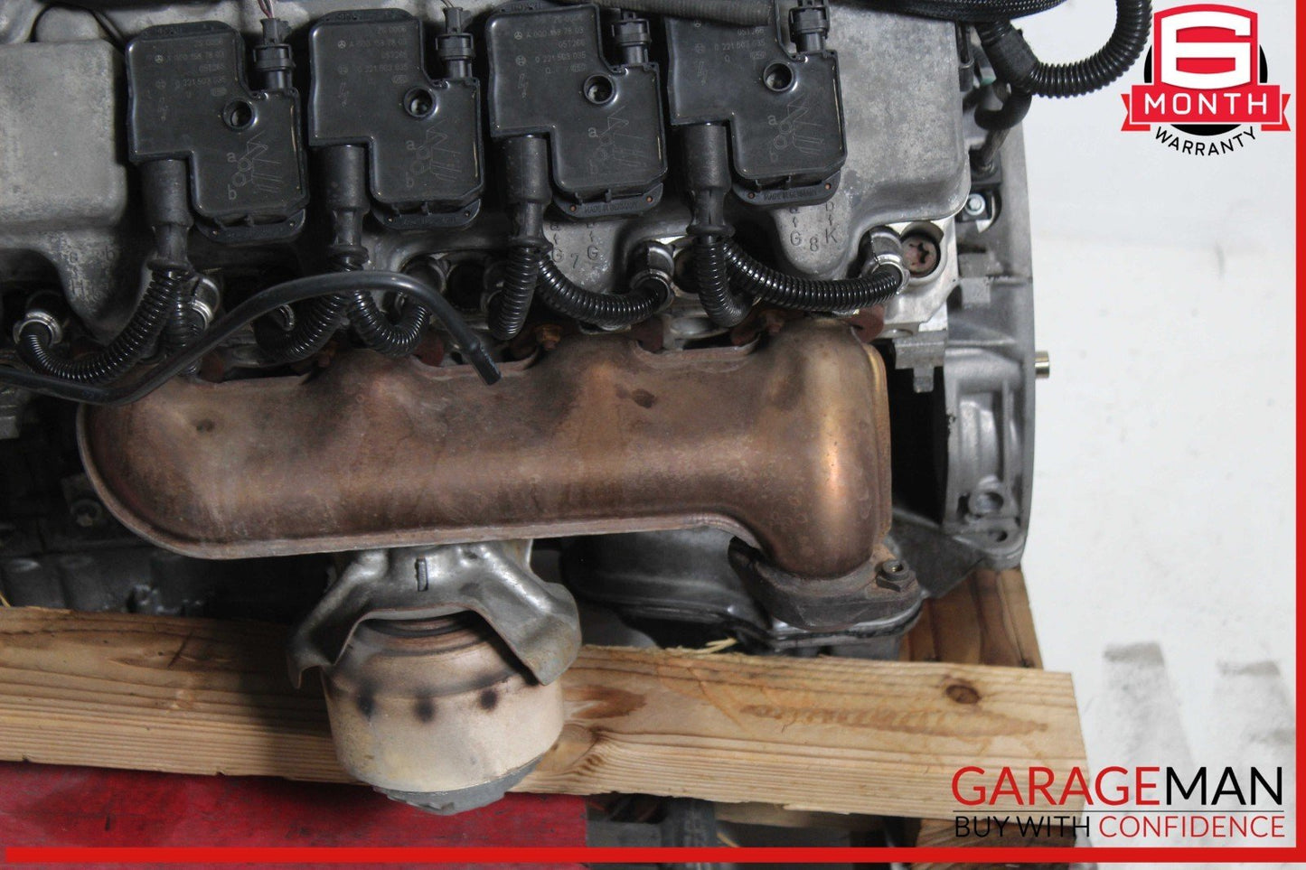 03-06 Mercedes R230 SL500 5.0L V8 Complete Engine Motor Block Assembly OEM 168k