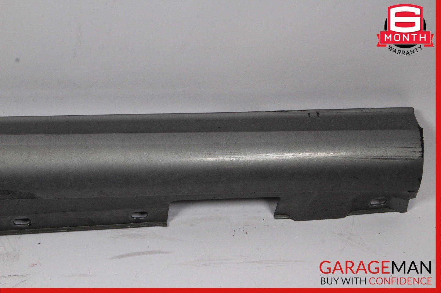 08-14 Mercedes W204 C250 AMG Sport Sedan Right Side Rocker Skirt Panel Silver