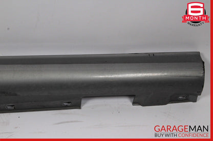 08-14 Mercedes W204 C250 AMG Sport Sedan Right Side Rocker Skirt Panel Silver