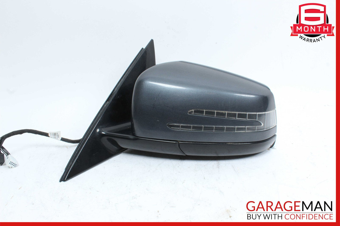 10-13 Mercedes W212 E350 E550 Sedan Left Side Rear View Door Mirror OEM