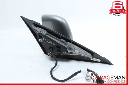 12-14 Mercedes W204 C350 C250 Front Left Side Mirror Rear View Door Silver