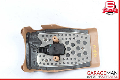 10-16 Porsche Panamera 970 Steering Column Lower Trim Housing Panel Cover Brown