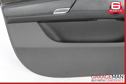 11-17 Audi A8 Interior Door Panel Front Left Driver Side Black OEM
