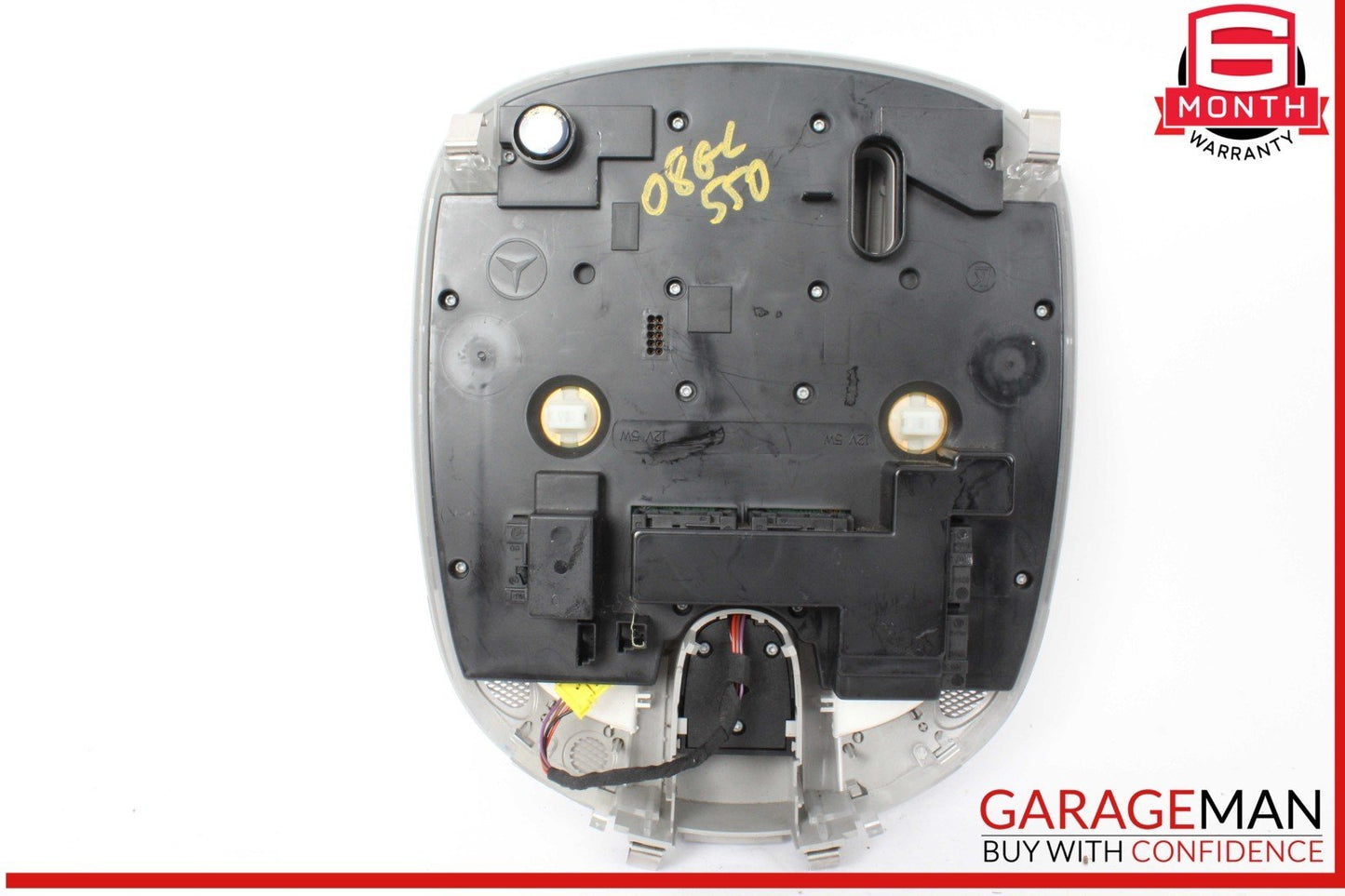 06-13 Mercedes X164 GL550 R350 Front Overhead Dome Light Lamp Gray OEM