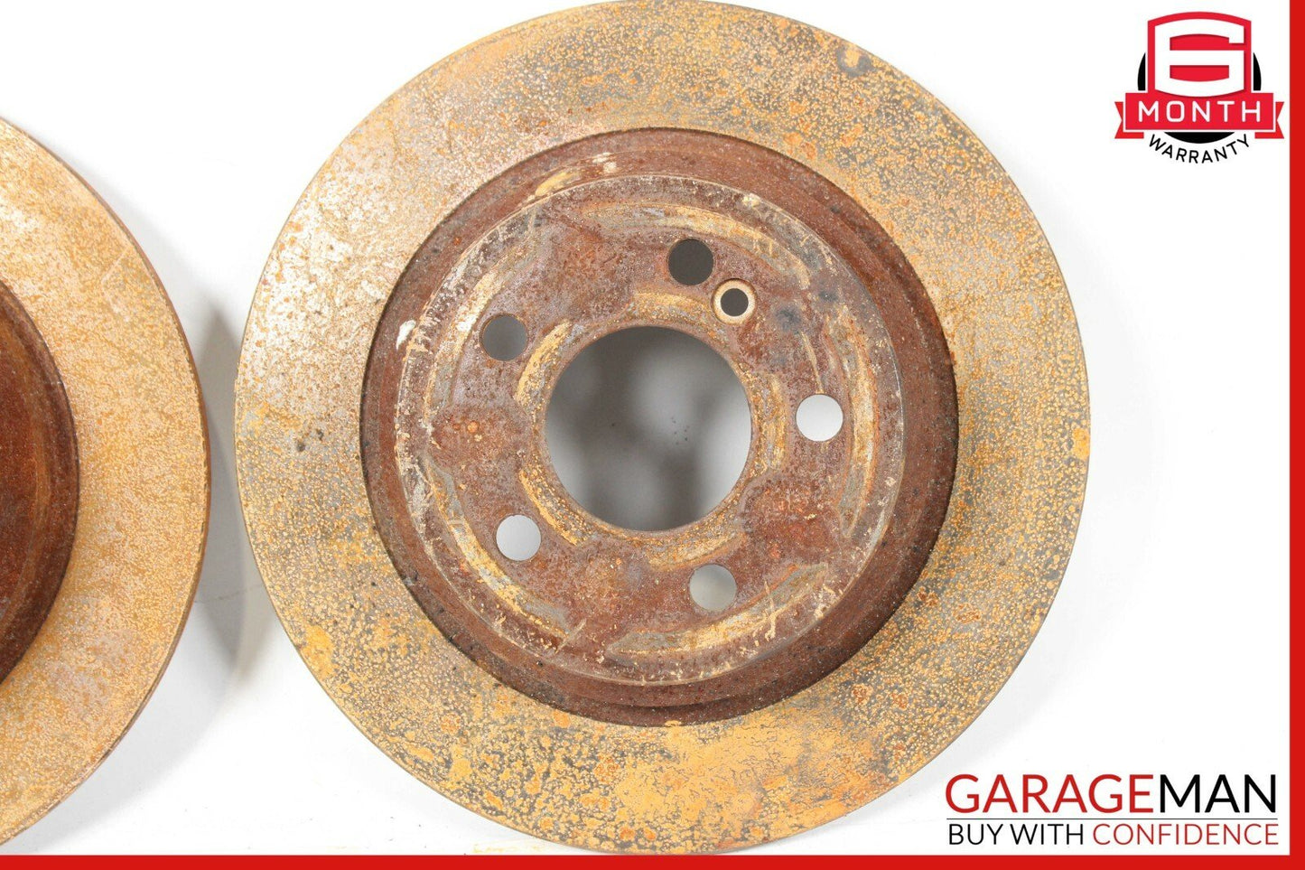 03-09 Mercedes W211 E320 E350 E550 Complete Brake Rotor Rotors Disc Set OEM