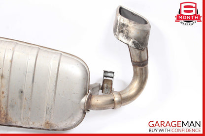 08-10 Porsche Cayenne 957 Complete Exhaust Muffler Tips Pipe Assembly OEM