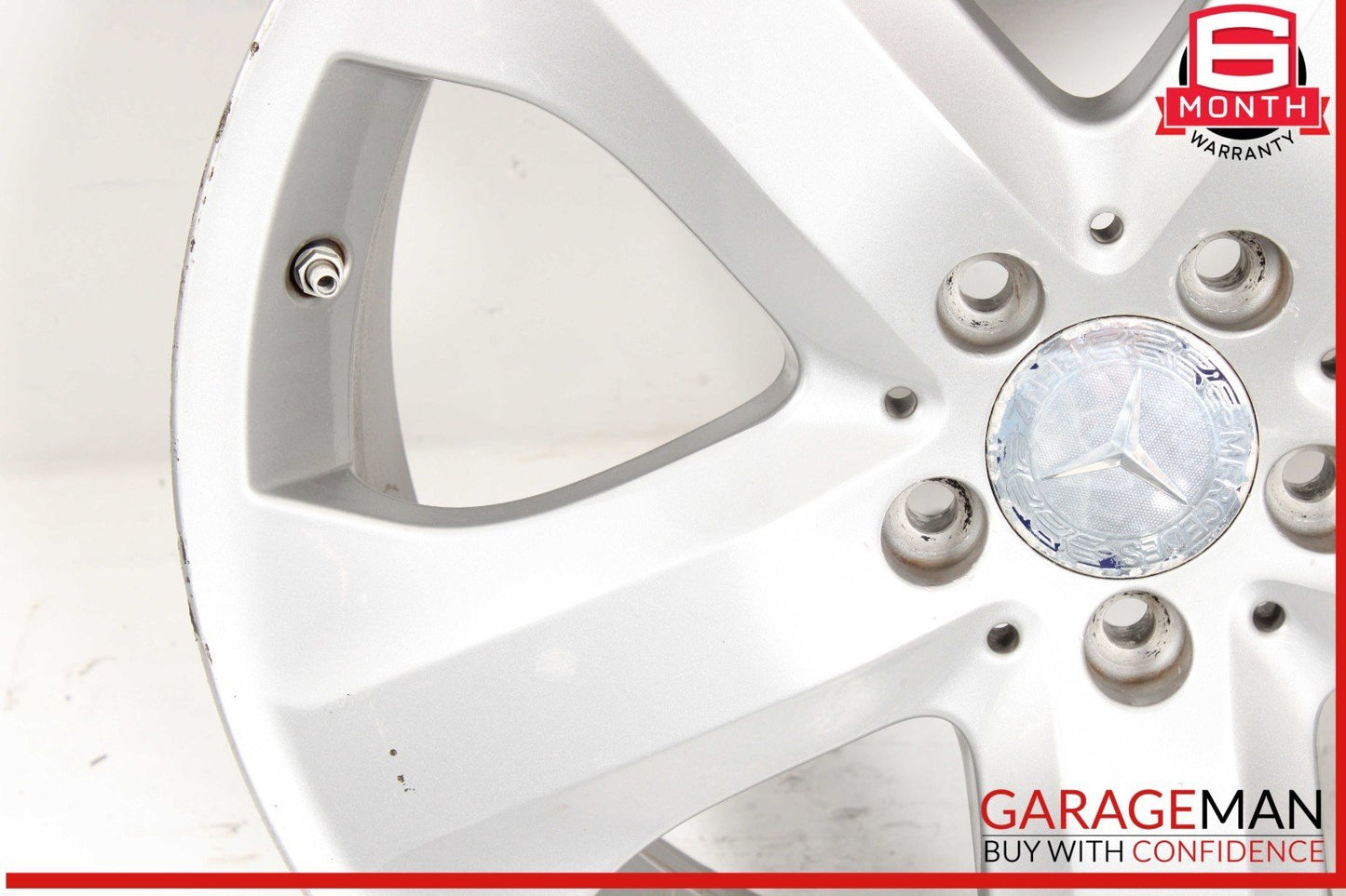 09-12 Mercedes X164 GL320 GL450 GL550 8.5 X 19 19" Wheel Rim Silver OEM