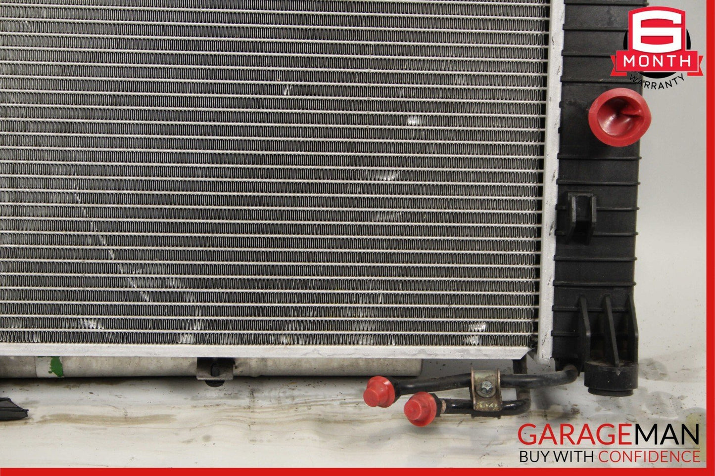 03-09 Mercedes CLS550 E500 Engine Cooling Radiator AC A/C Condenser Assembly OEM
