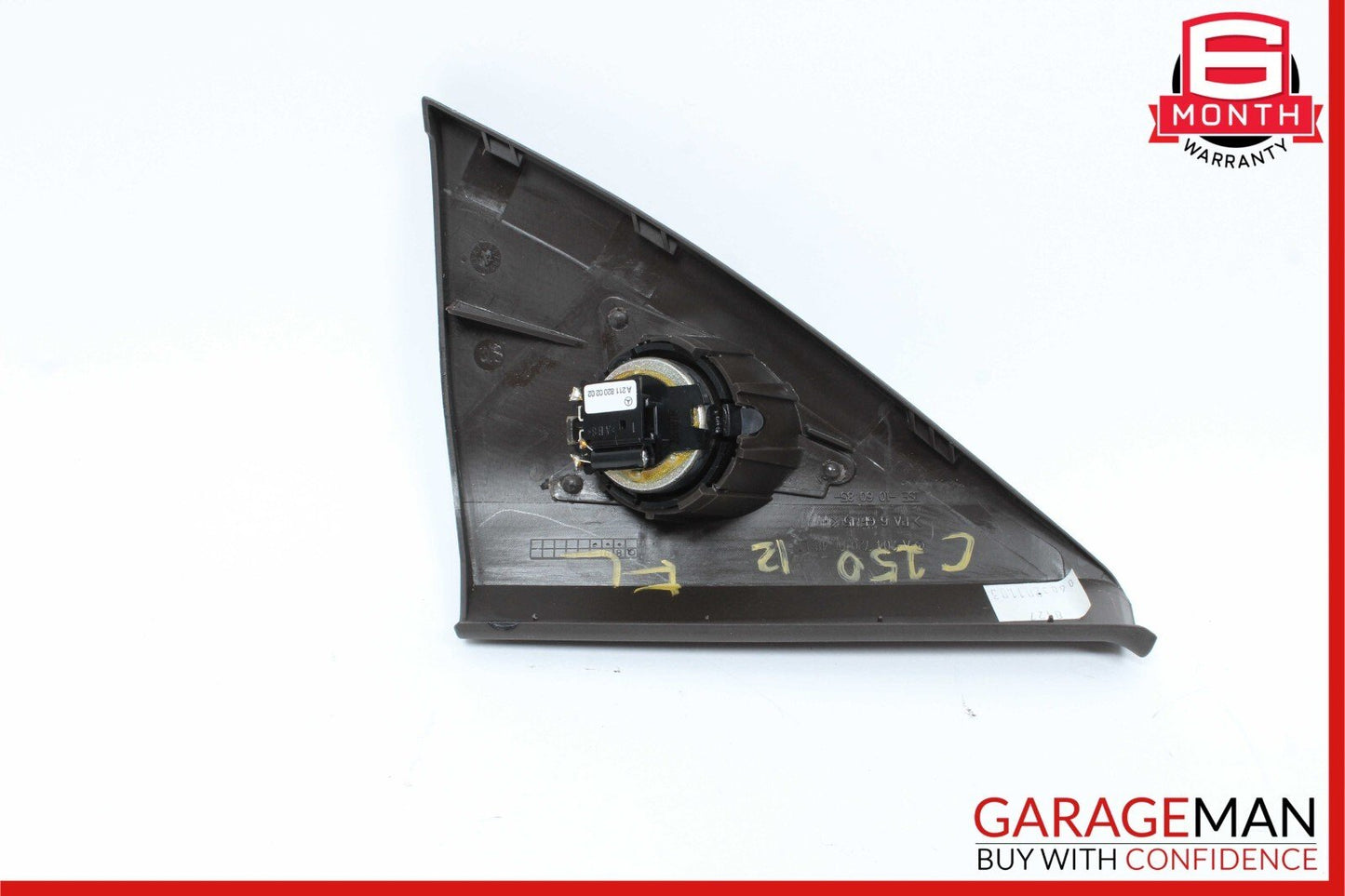 08-14 Mercedes W204 C250 Front Left Side Door Panel Tweeter Speaker Cover OEM