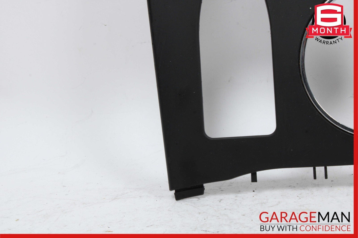 08-14 Mercedes W204 C300 E550 Center Console Cup Holder Bezel Trim Cover Black