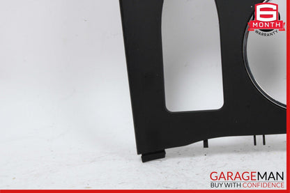 08-14 Mercedes W204 C300 E550 Center Console Cup Holder Bezel Trim Cover Black