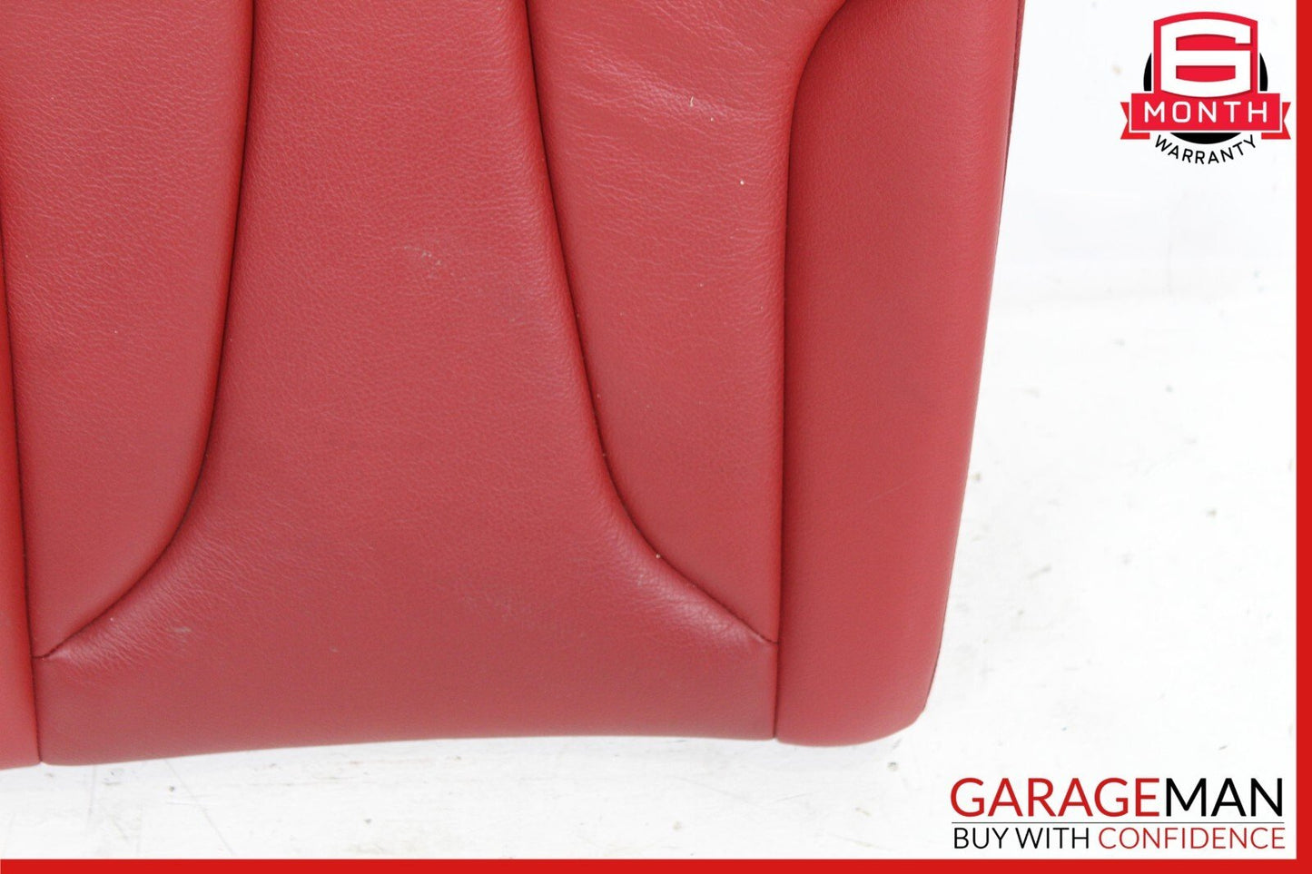 15-20 Audi S3 A3 Rear Left Driver Side Upper Seat Cushion Red OEM