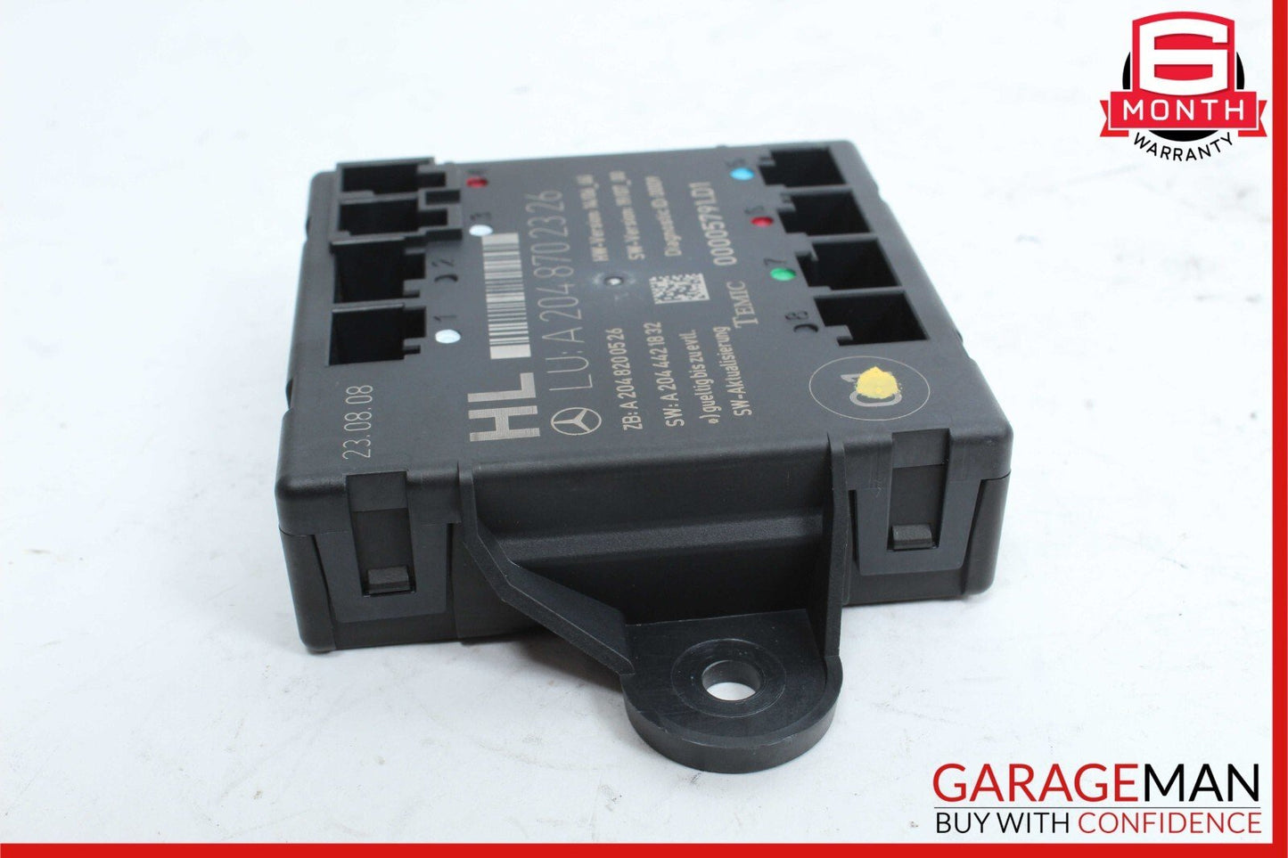 08-14 Mercedes W204 C300 C350 Rear Left Side Door Control Module 2048702326 OEM