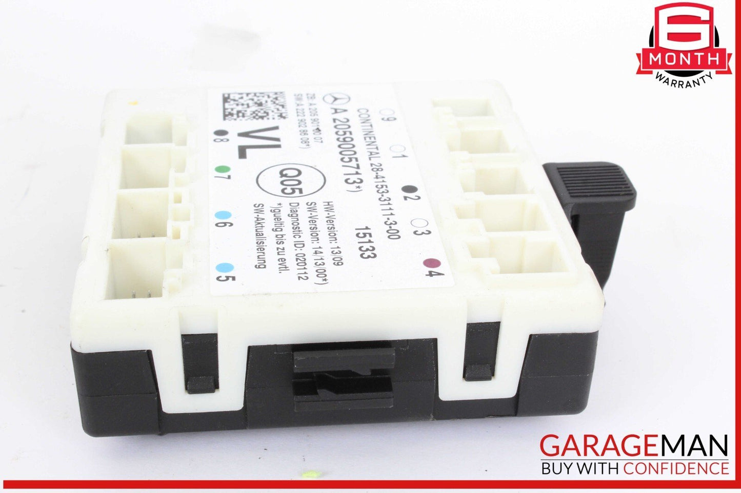 15-18 Mercedes W205 C300 Front Left Driver Side Door Control Module