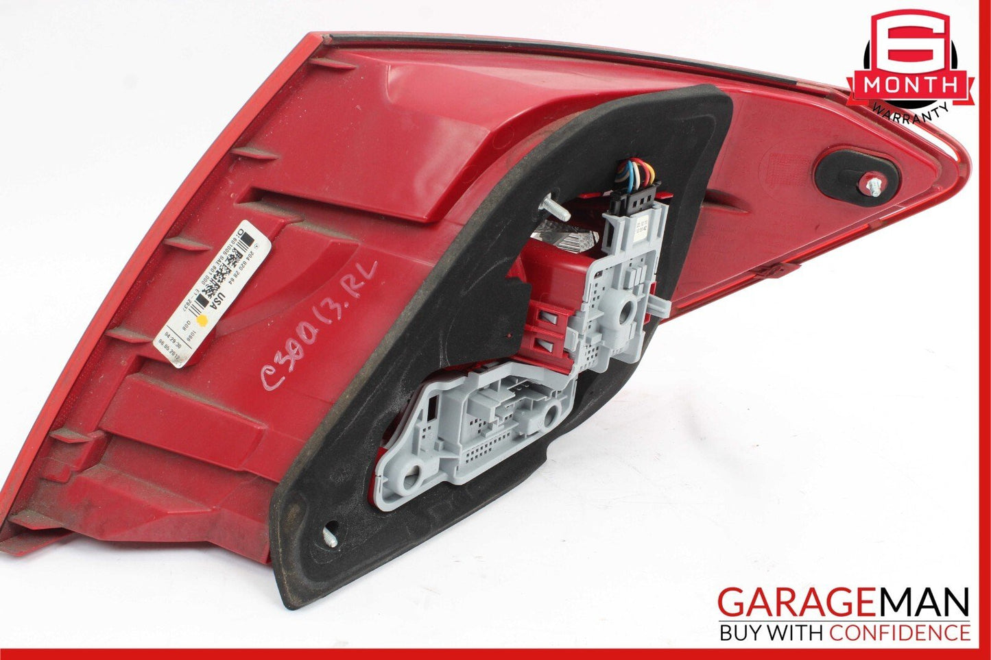 12-14 Mercedes W204 C300 C250 Rear Left Driver Side Taillight Tail Light Lamp