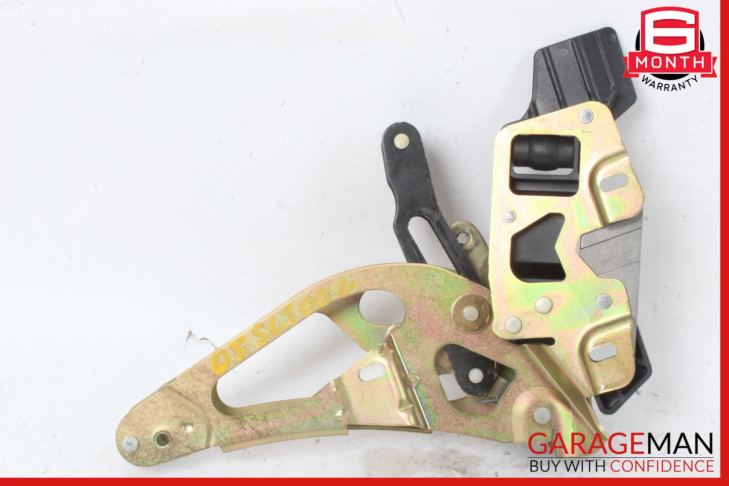 03-12 Mercedes R230 SL500 SL55 SL63 AMG Rear Left Trunk Lock Frame Cylinder OEM