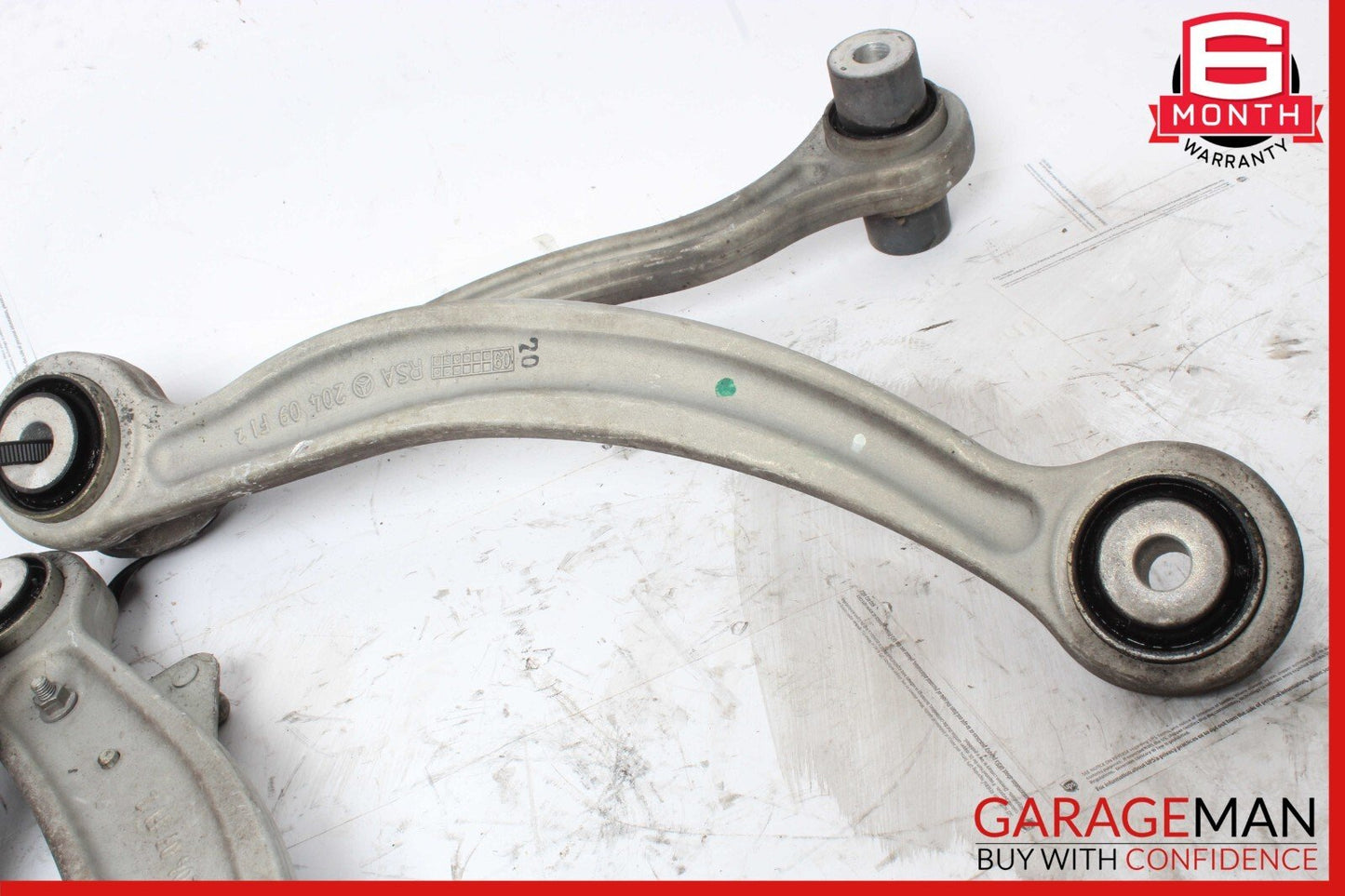 08-17 Mercedes W212 E350 E400 C250 Rear Left Side Tie Rod Control Arm Set OEM