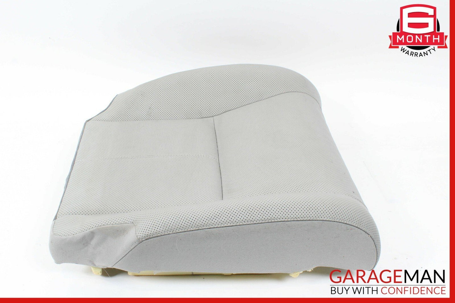 07-14 Mercedes W216 CL550 Rear Left Bottom Lower Seat Cushion Grey OEM