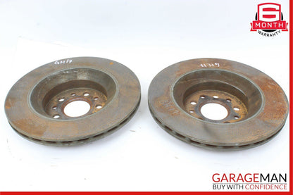 14-17 Maserati Ghibli Front Right & Left Side Brake Rotor Disc Set of 2 Pc OEM