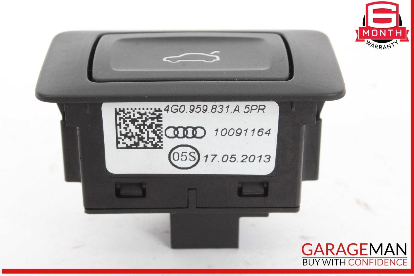 14-17 Audi SQ5 Rear Trunk Open Close Control Switch Button 4G0959831A OEM