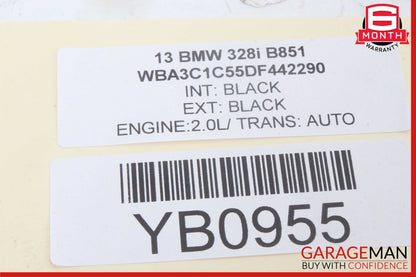 12-18 BMW F30 320i 328i Sedan Rear Right / Left Side Seatbelt Seat Belt Retractor OEM