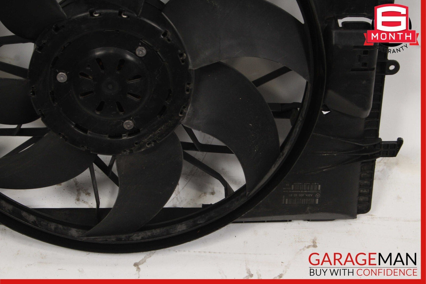 08-18 Mercedes C300 GLK350 E250 C250 Engine Radiator Cooling Fan Motor Assembly