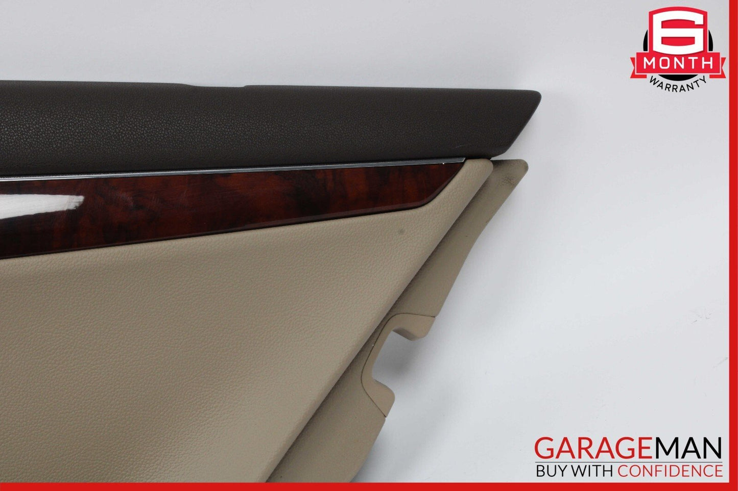 08-11 Mercedes W204 C300 Rear Right Passenger Side Interior Door Panel Beige OEM